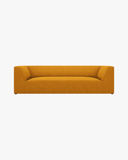 Ruby sofa (232 cm) – Štruks (Scala) – Žuta
