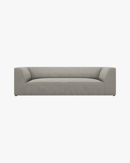 Ruby sofa (232 cm) – Štruks (Scala) – Svijetlo siva