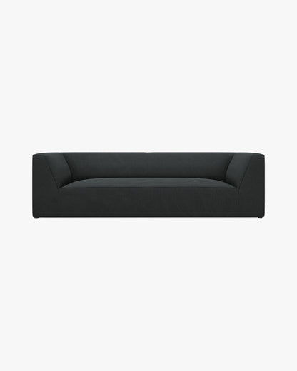 Ruby sofa (232 cm) – Štruks (Scala) – Crna