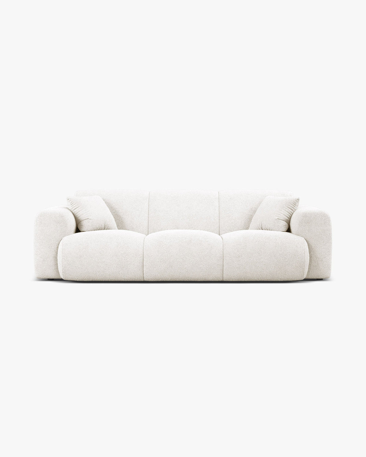 Molino sofa (235 cm) – Buklé (Baloo) – Bijela