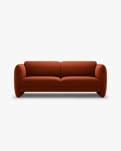 Georgia sofa – Velvet (Magic Velvet) – Auburn