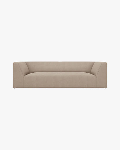 Ruby sofa (232 cm) – Strukturirana tkanina (Ottawa) – Tamno bež