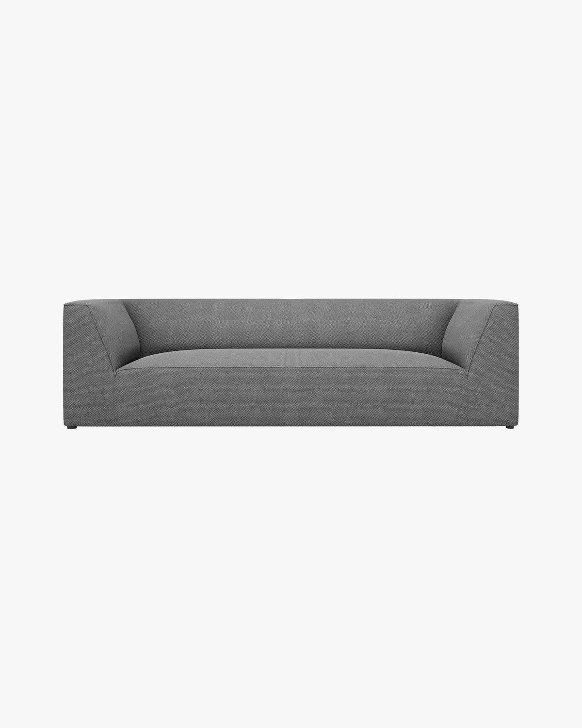 Ruby sofa (232 cm) – Strukturirana tkanina (Ottawa) – Siva