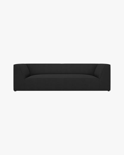 Ruby sofa (232 cm) – Strukturirana tkanina (Ottawa) – Crna