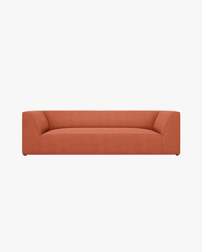 Ruby sofa (232 cm) – Strukturirana tkanina (Ottawa) – Coral