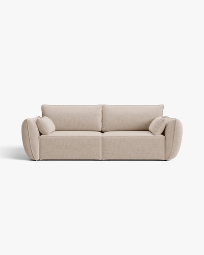 Kaelle sofa – Strukturirana tkanina (Moly) – Cappuccino