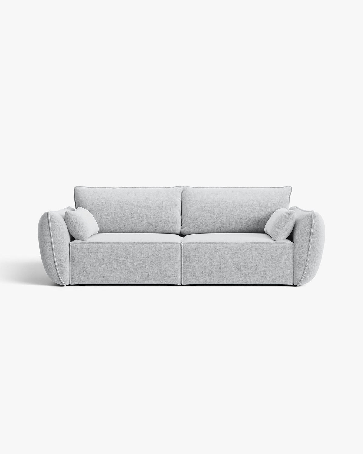 Kaelle sofa – Strukturirana tkanina (Moly) – Svijetlo siva