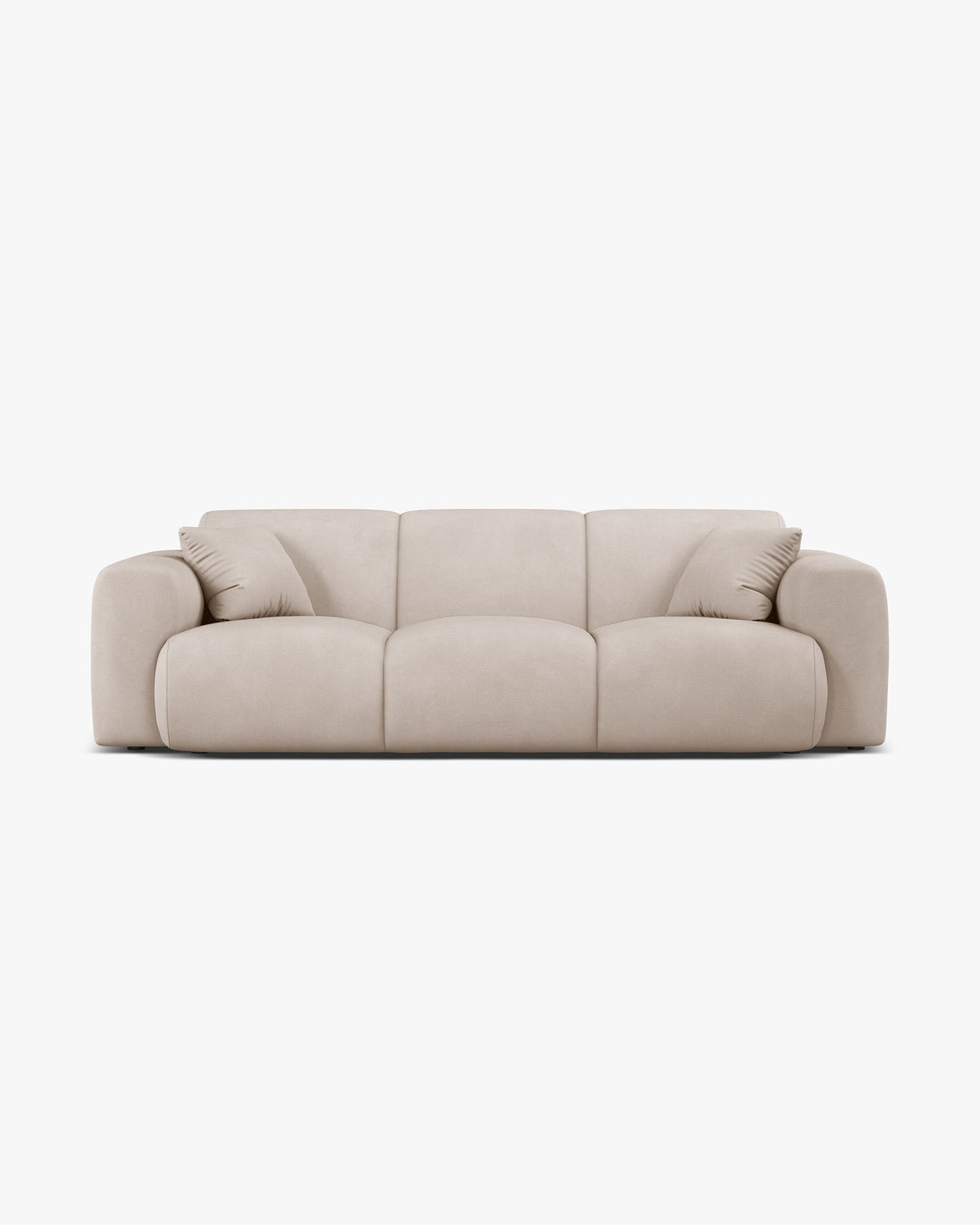 Molino sofa (235 cm) – Šenilja (Rebel) – Bež