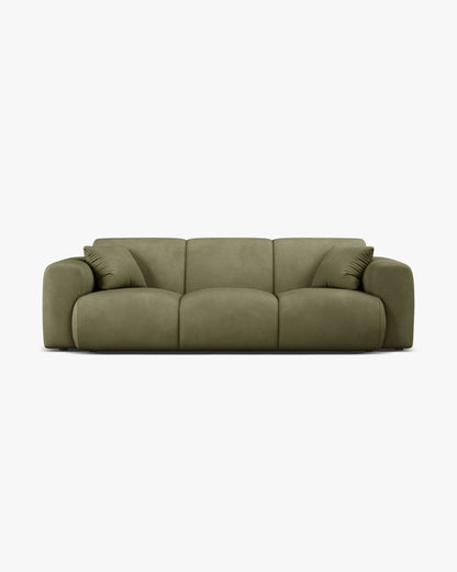 Molino sofa (235 cm) – Šenilja (Rebel) – Svijetlo zelena