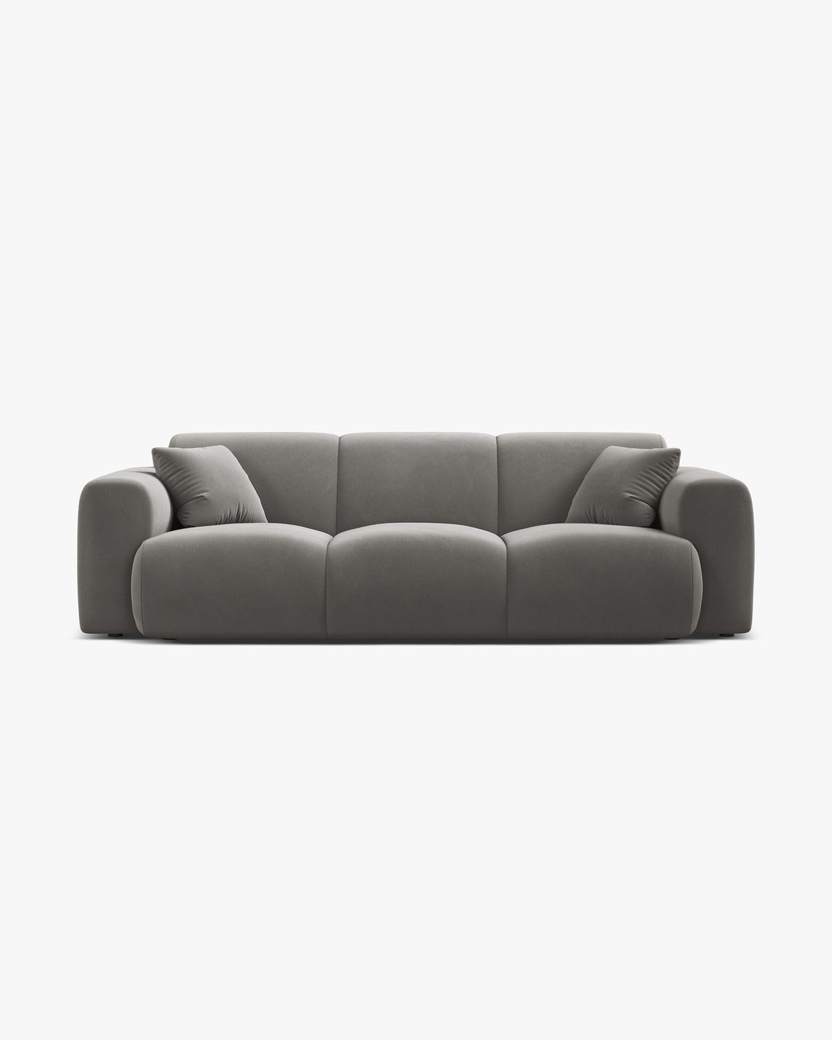 Molino sofa (235 cm) – Velvet (Casino) – Siva