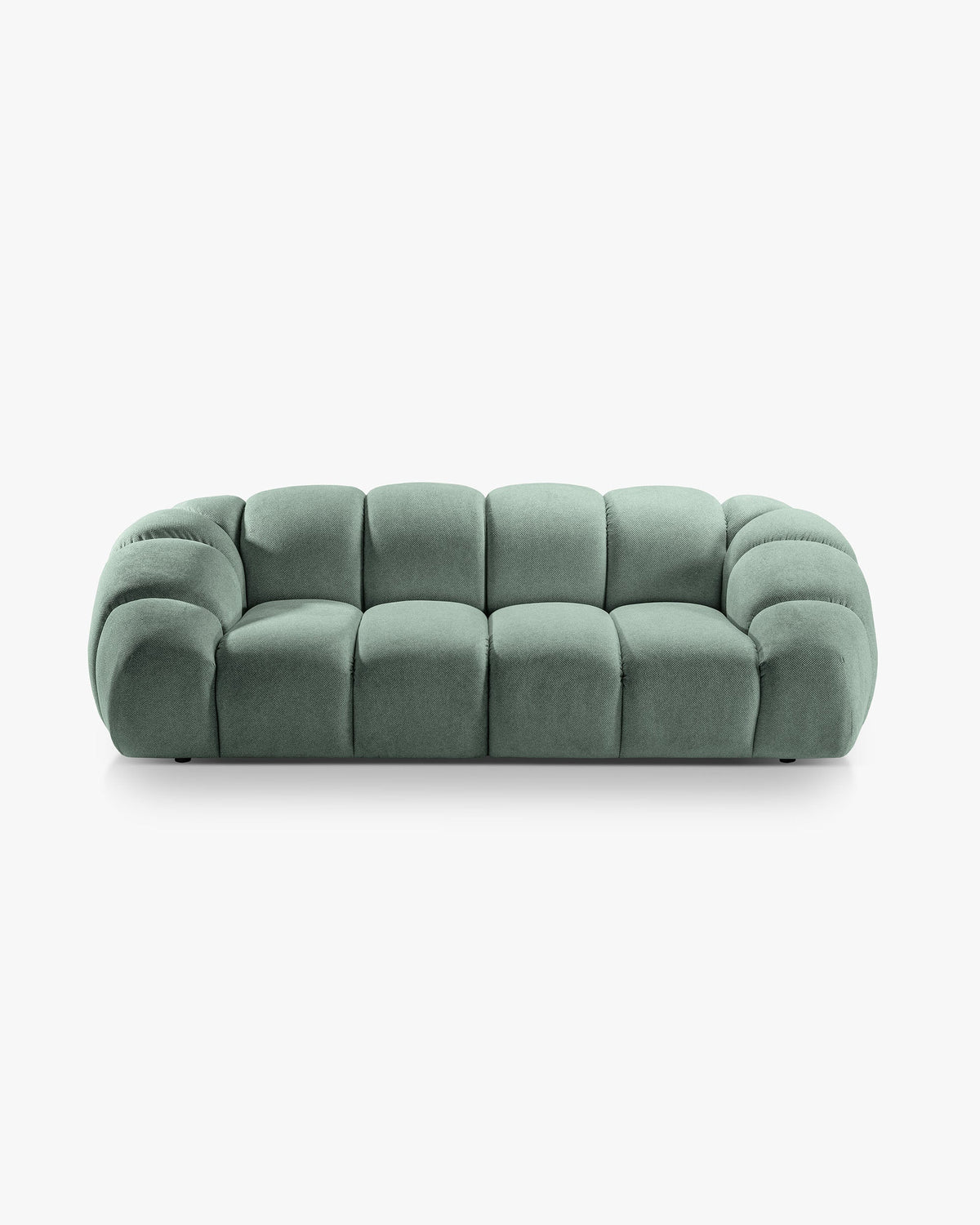 Diana sofa – Strukturirana tkanina (Bubble) – Menta