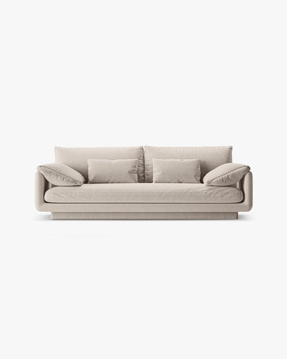 Torino sofa – Strukturirana tkanina (Wind) – Svijetlo bež