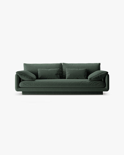 Torino sofa – Strukturirana tkanina (Wind) – Mahovina zelena