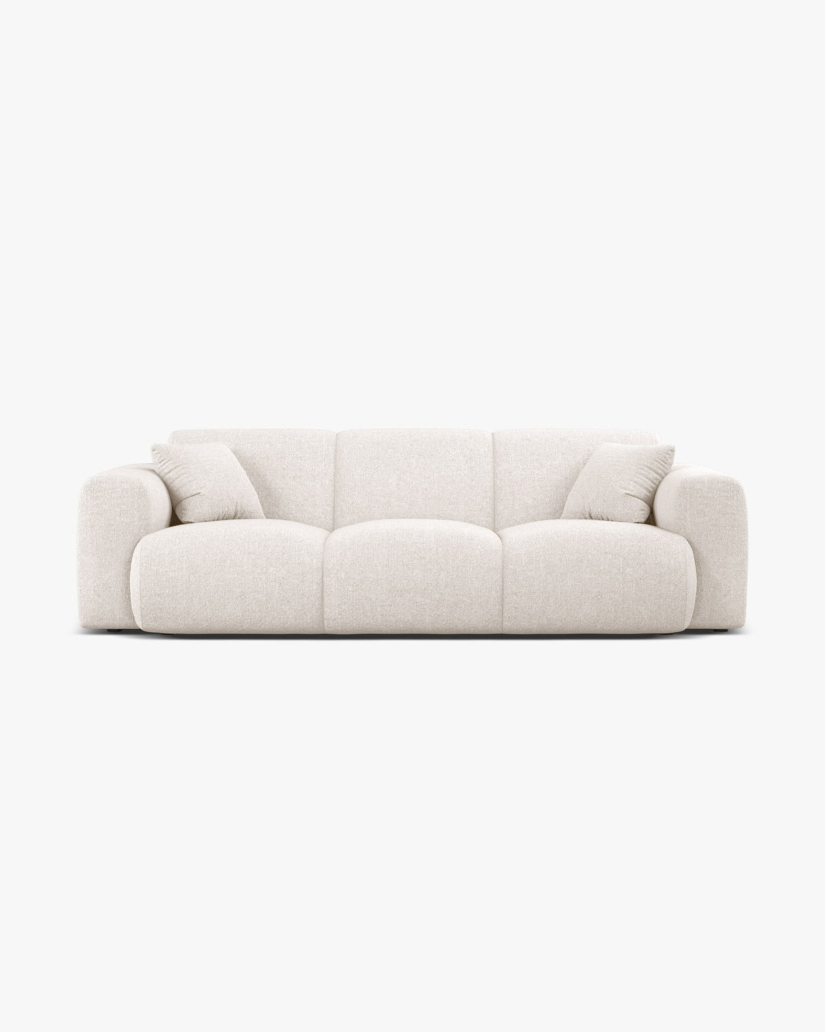 Molino sofa (235 cm) – Šenilja (Eden) – Svijetlo bež