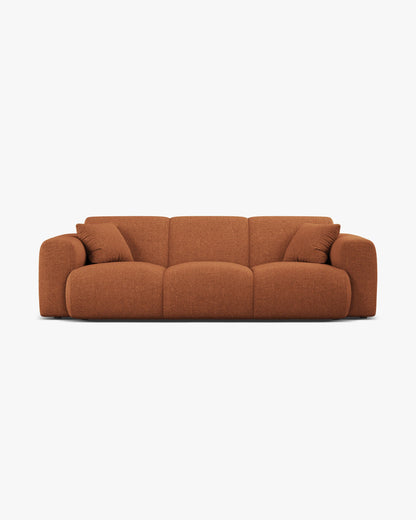 Molino sofa (235 cm) – Šenilja (Eden) – Cigla