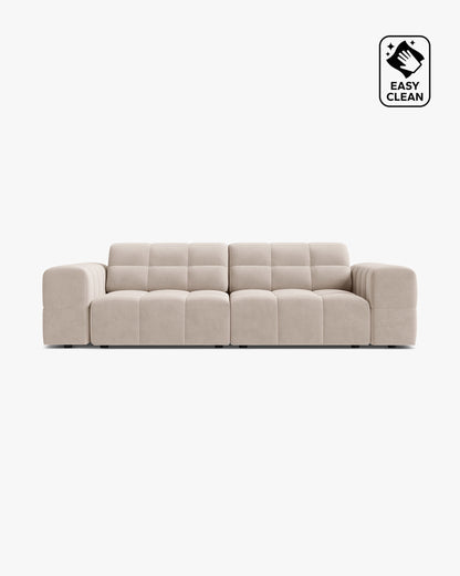 Jennifer sofa – Velvet (Venus) – Svijetlo bež