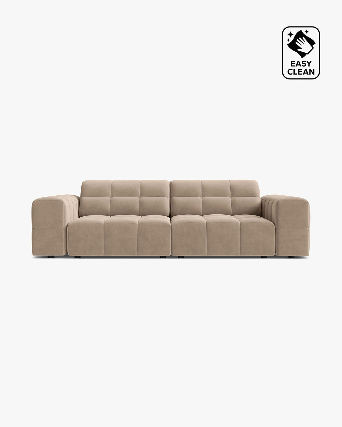 Jennifer sofa – Velvet (Venus) – Bež