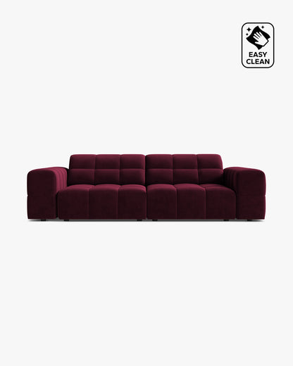 Jennifer sofa – Velvet (Venus) – Burgundac
