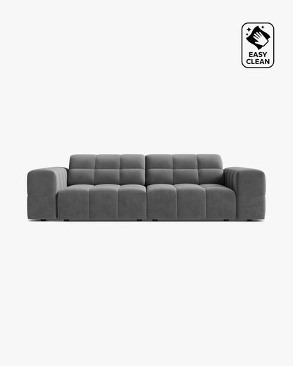 Jennifer sofa – Velvet (Venus) – Svijetlo siva