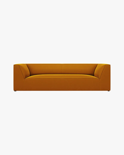 Ruby sofa (232 cm) – Velvet (Salvador) – Žuta
