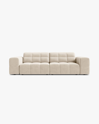 Jennifer sofa – Velvet (Bluvel) – Svijetlo bež