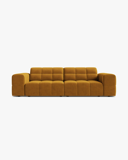 Jennifer sofa – Velvet (Bluvel) – Žuta