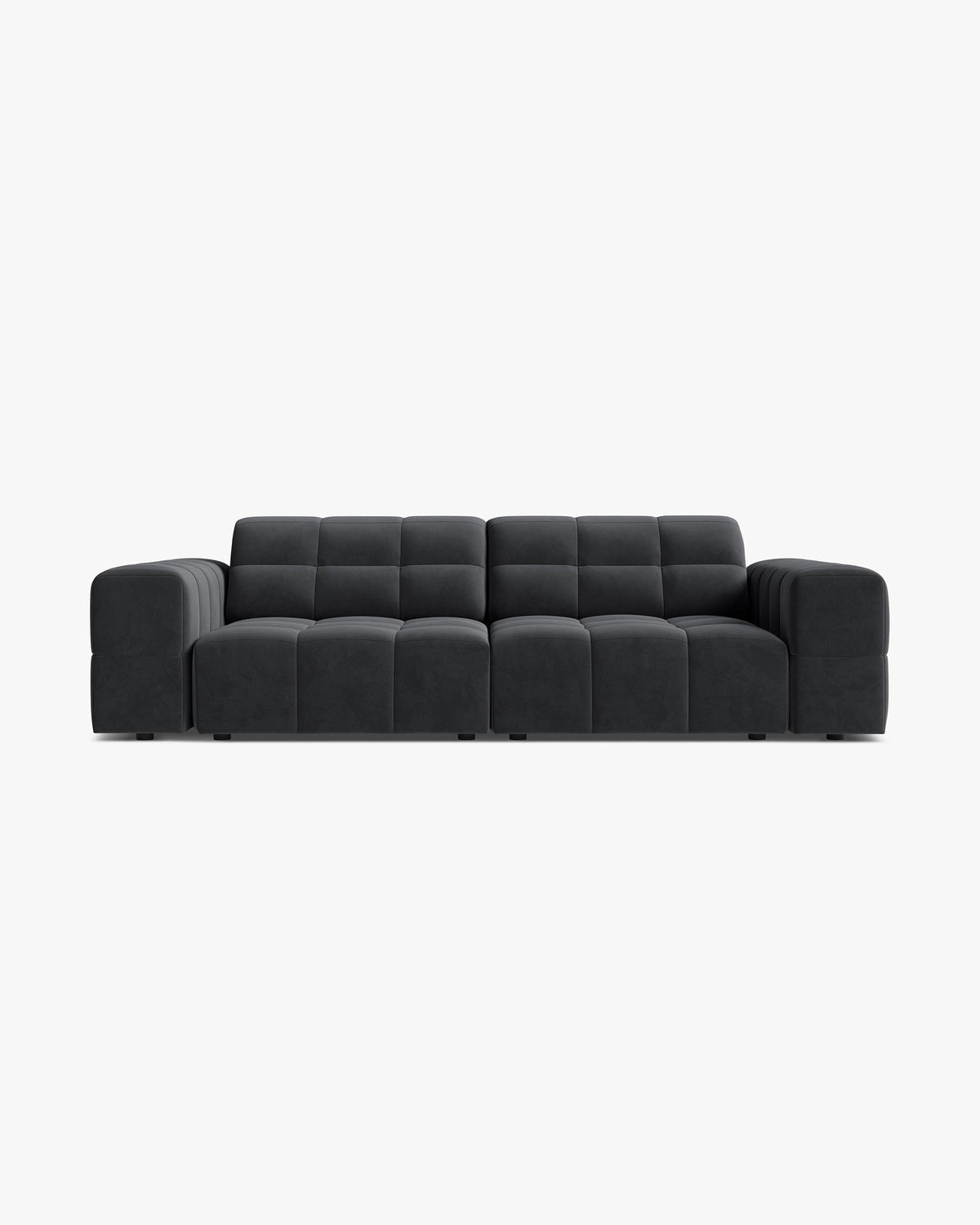 Jennifer sofa – Velvet (Bluvel) – Siva