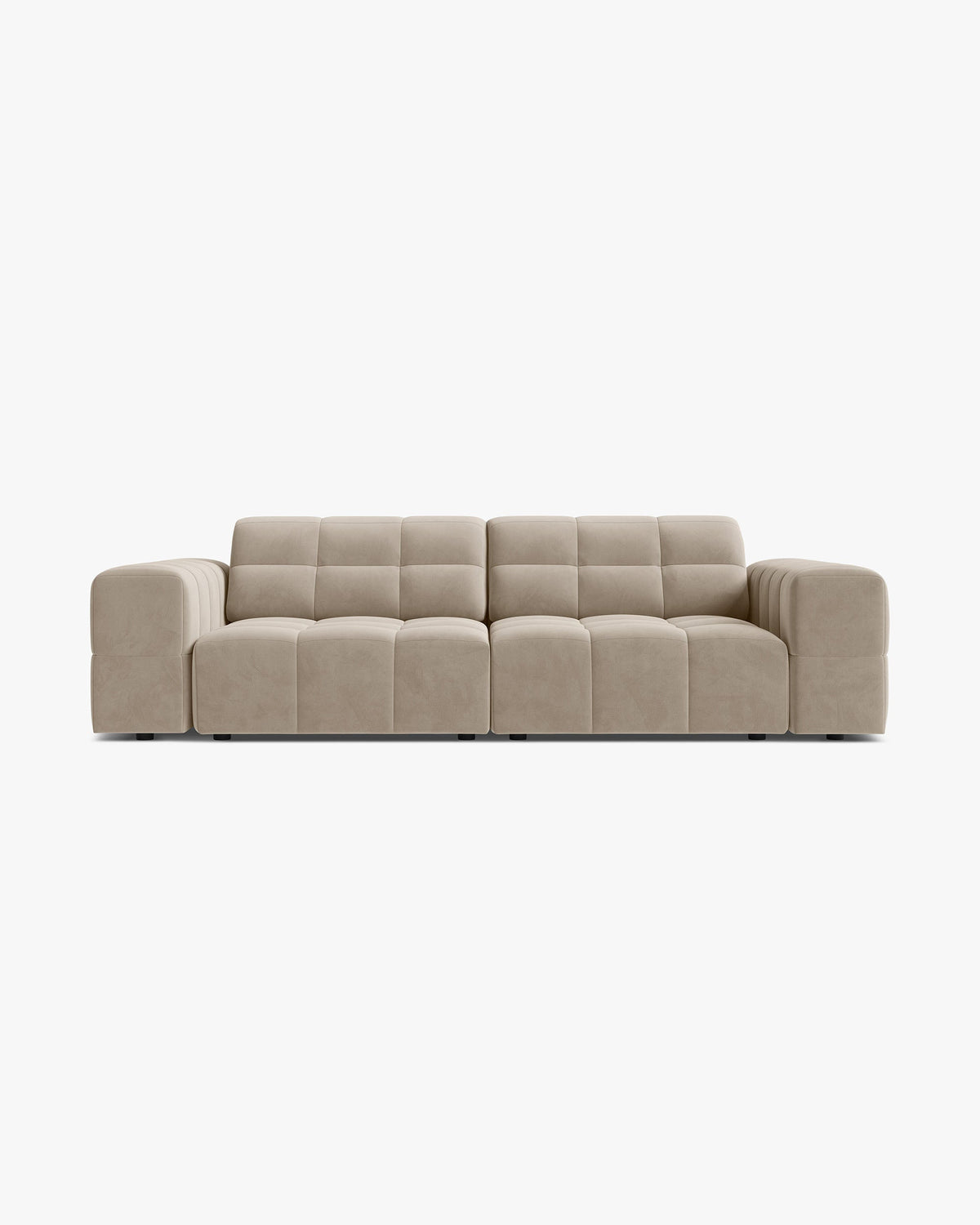 Jennifer sofa – Velvet (Bluvel) – Tamno bež
