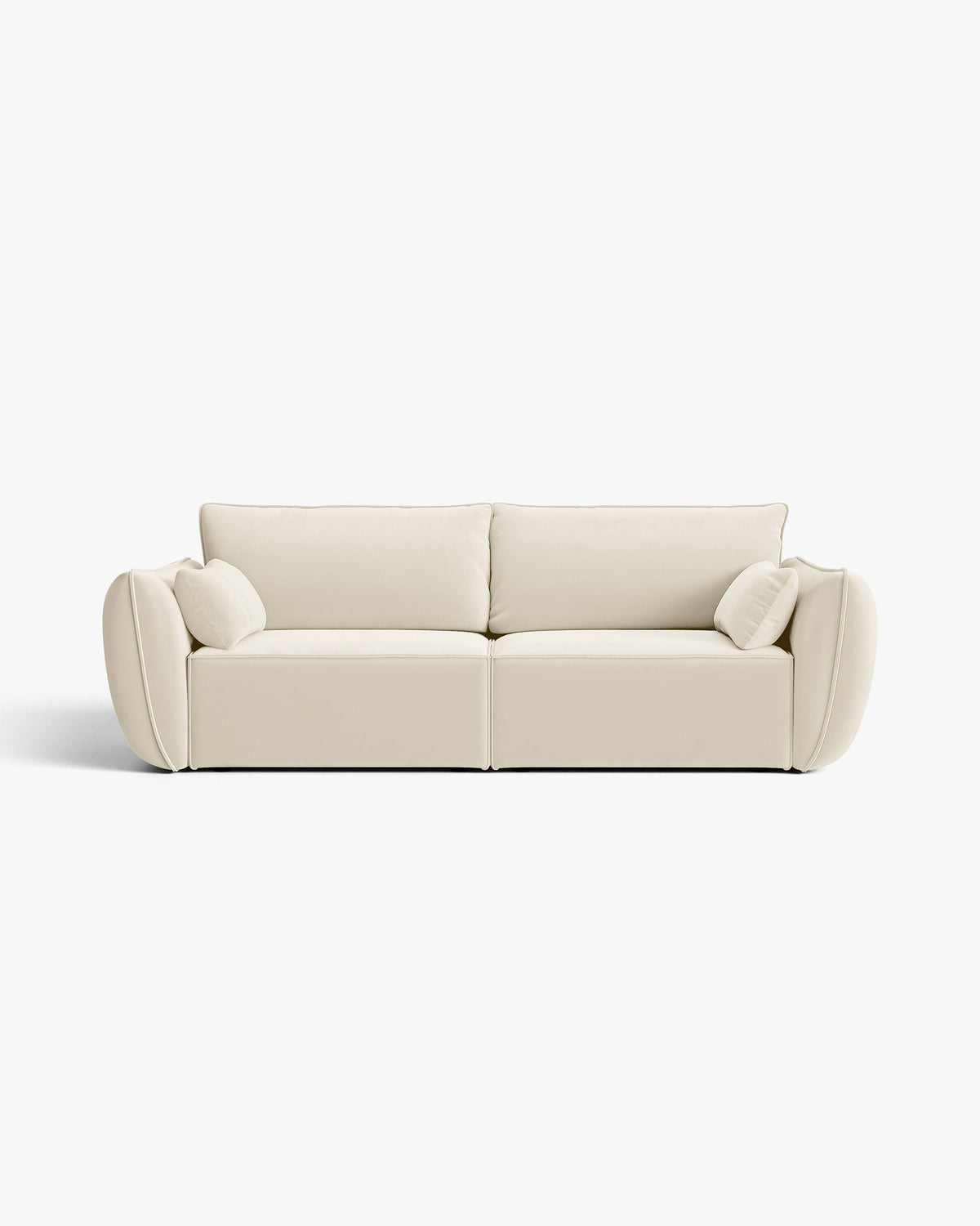 Kaelle sofa – Velvet (Bluvel) – Svijetlo bež