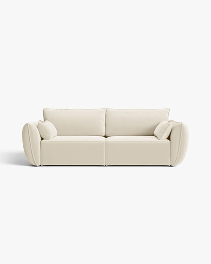 Kaelle sofa – Velvet (Bluvel) – Svijetlo bež