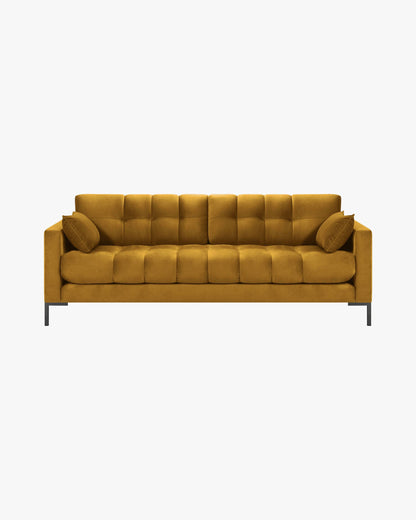 Mamaia sofa – Velvet (Bluvel) – Žuta