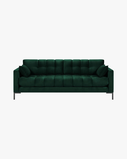 Mamaia sofa – Velvet (Bluvel) – Boca zelena