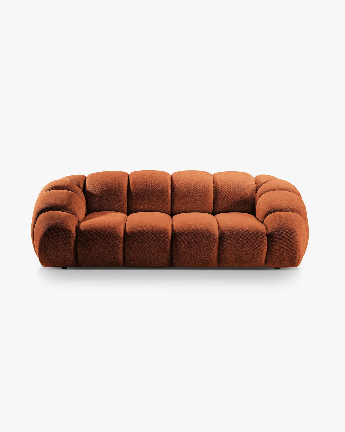 Diana sofa (234 cm) – Strukturirana tkanina (Bubble) – Terakota