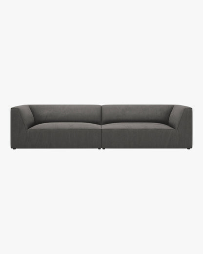 Ruby sofa – Štruks (Scala) – Tamno siva