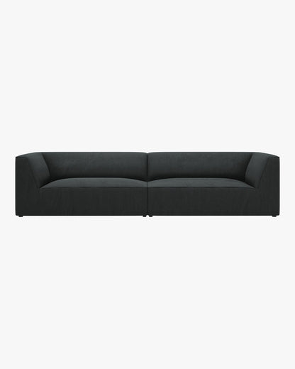 Ruby sofa – Štruks (Scala) – Crna