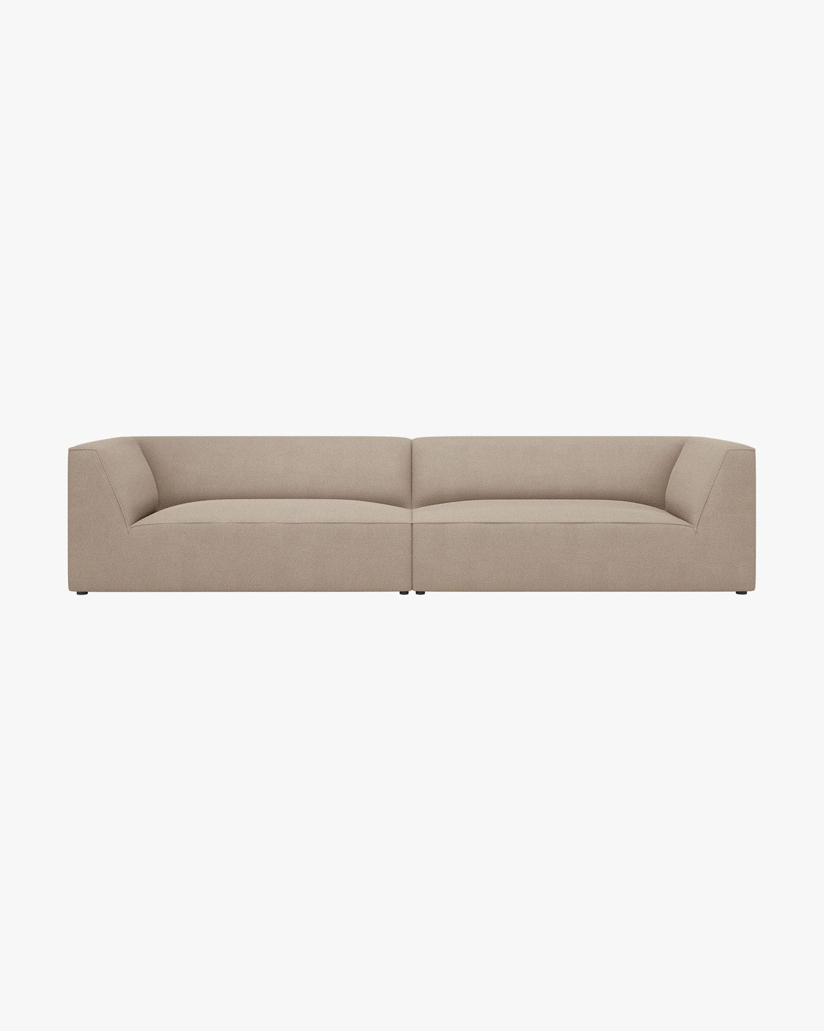 Ruby sofa – Strukturirana tkanina (Ottawa) – Tamno bež