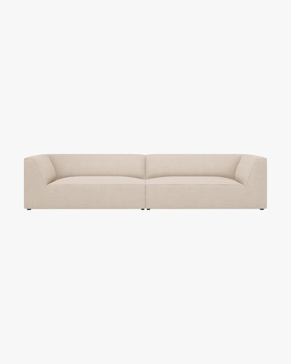 Ruby sofa – Strukturirana tkanina (Ottawa) – Bež