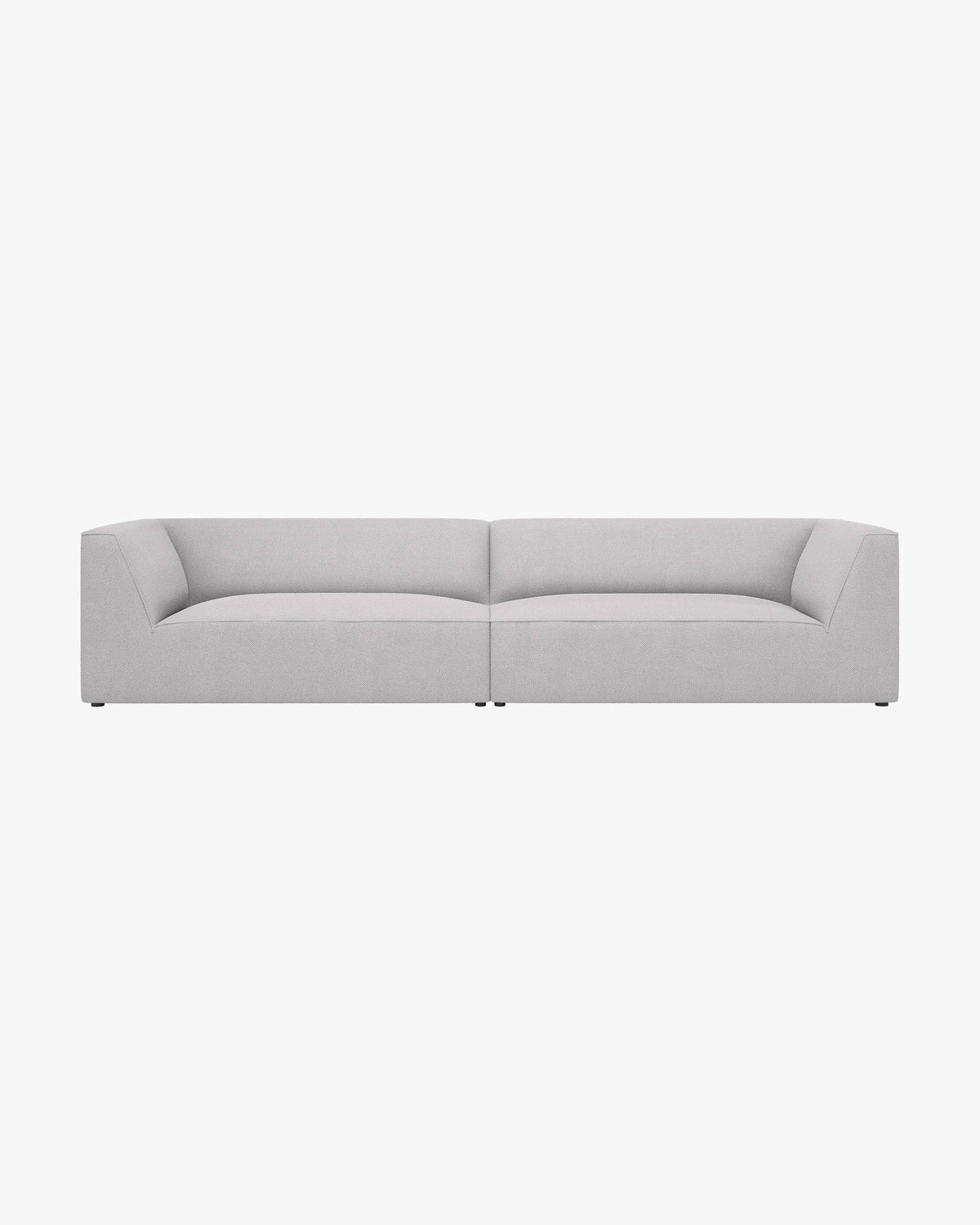 Ruby sofa – Strukturirana tkanina (Ottawa) – Svijetlo siva