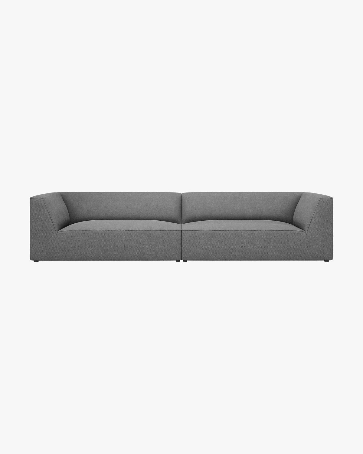 Ruby sofa – Strukturirana tkanina (Ottawa) – Siva