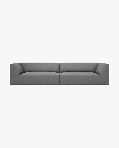 Ruby sofa – Strukturirana tkanina (Ottawa) – Siva