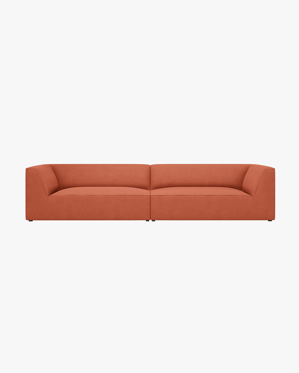 Ruby sofa – Strukturirana tkanina (Ottawa) – Coral