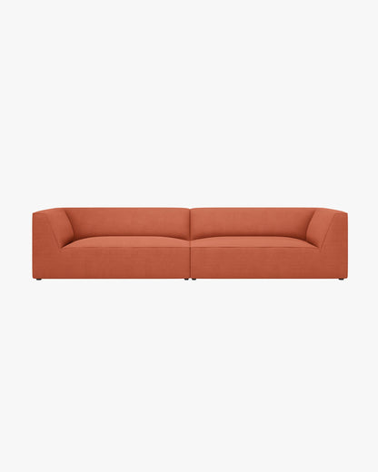 Ruby sofa – Strukturirana tkanina (Ottawa) – Coral