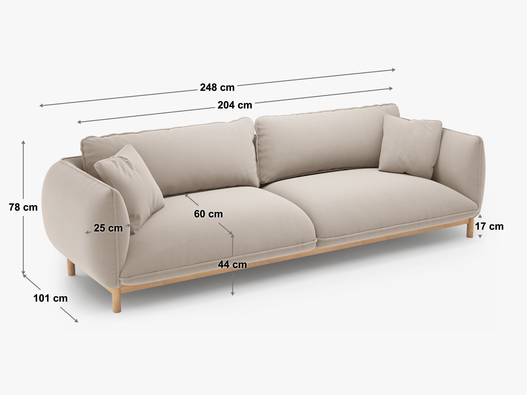 Ada četverosjedna sofa