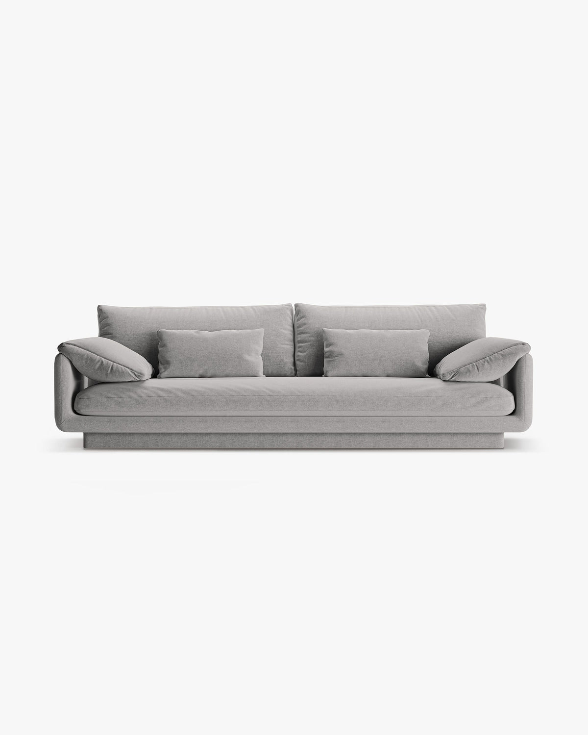 Torino sofa – Strukturirana tkanina (Wind) – Svijetlo siva