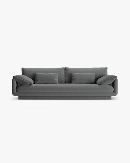 Torino sofa – Strukturirana tkanina (Wind) – Tamno siva