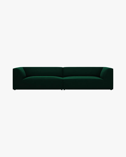 Ruby sofa – Velvet (Salvador) – Boca zelena