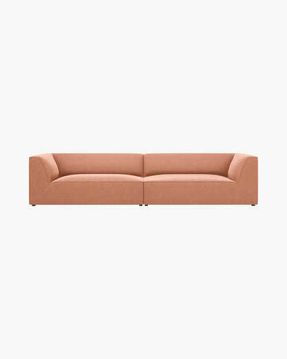 Ruby sofa – Velvet (Salvador) – Roza