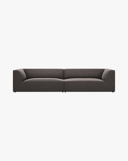 Ruby sofa – Velvet (Salvador) – Tamno siva