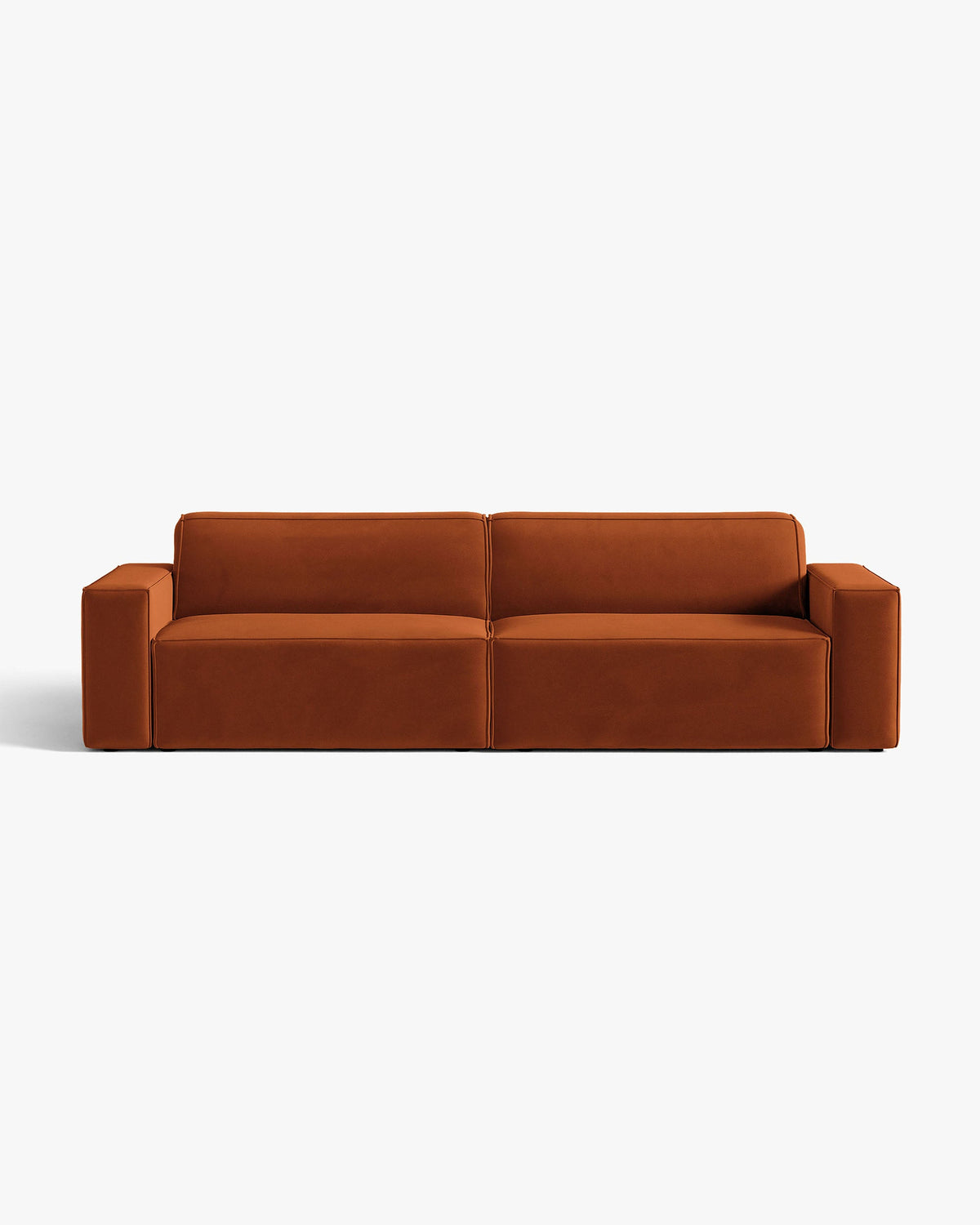 Jodie četverosjed – Velvet (Bluvel), terakota, Micadoni