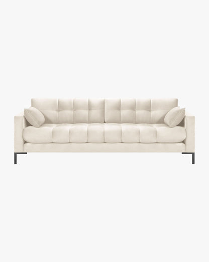 Mamaia sofa – Velvet (Bluvel) – Svijetlo bež